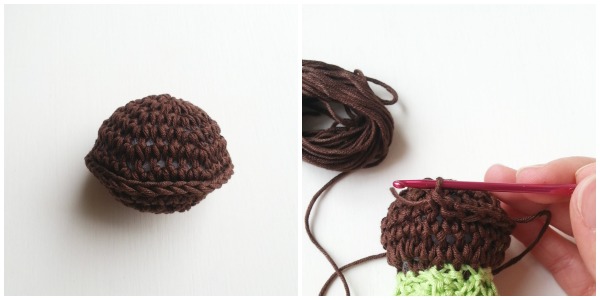 base amigurumi piantina grassa