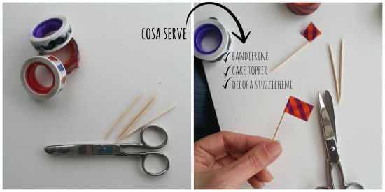 nastro adesivo washi taper per decorazioni