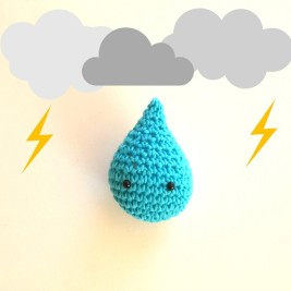goccia amigurumi