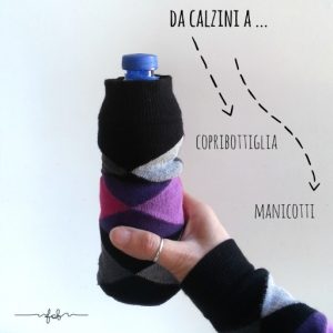 come riciclare vecchi calzini