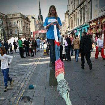 yarn bombing