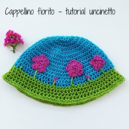 tutorial_uncinetto_cappellino_fiorito