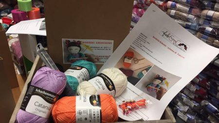 kit corso uncinetto