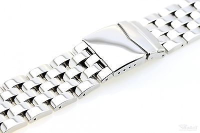 Massiccio-Bracciale-Acciaio-Inox-Cinturino-orologio