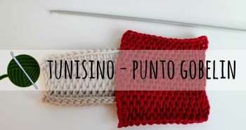 uncinetto tunisino punto gobelin