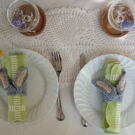 decorare la tavola di Pasqua
