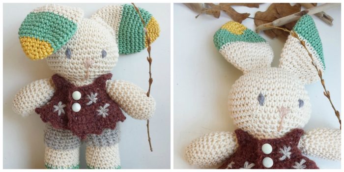 coniglio amigurumi