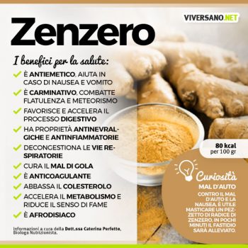 Zenzero-proprieta