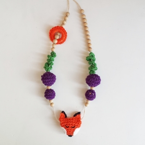 collana dentizione volpe