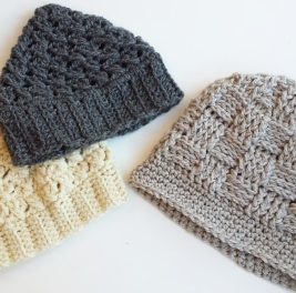 cappellini all'uncinetto