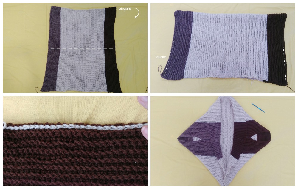 cardigan uncinetto