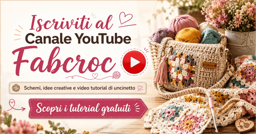 Canale YouTube Fabcroc Uncinetto